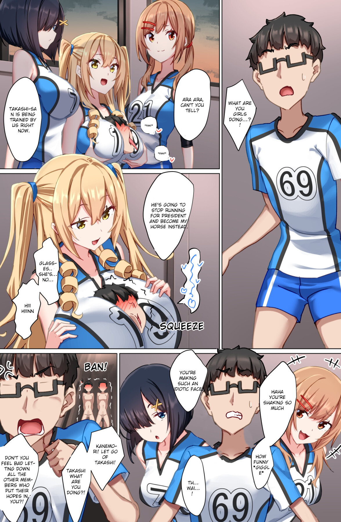Hentai Manga Comic-Welcome to the Weak Masochist Volleyball Club-Read-45